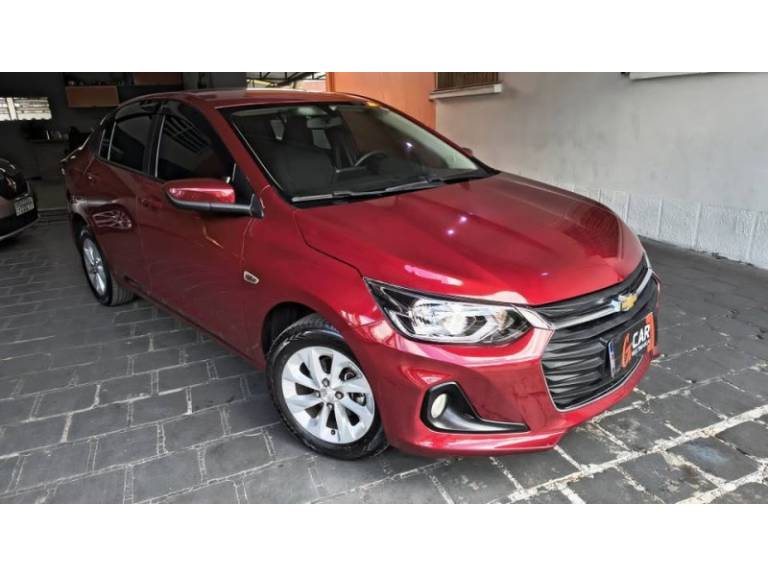 CHEVROLET - ONIX - 2021/2021 - Vermelha - R$ 59.900,00